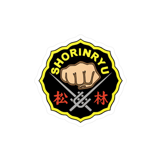 Shorin Ryu Cut Vinyl Decals